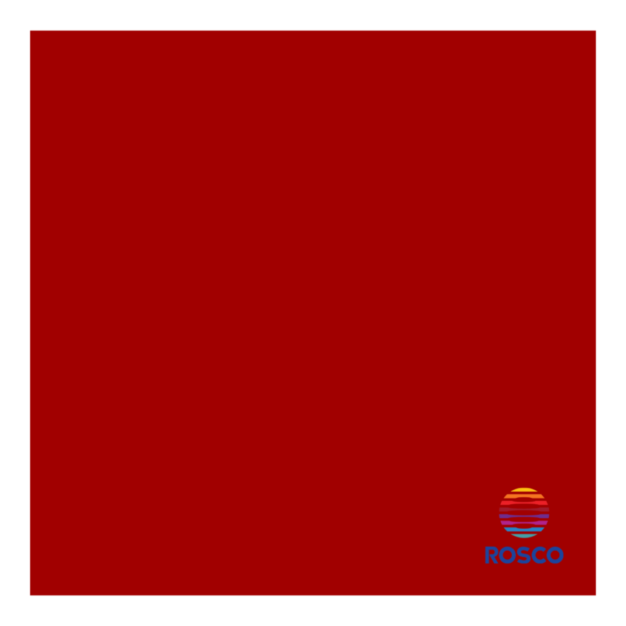 E027 Medium Red ROSCO